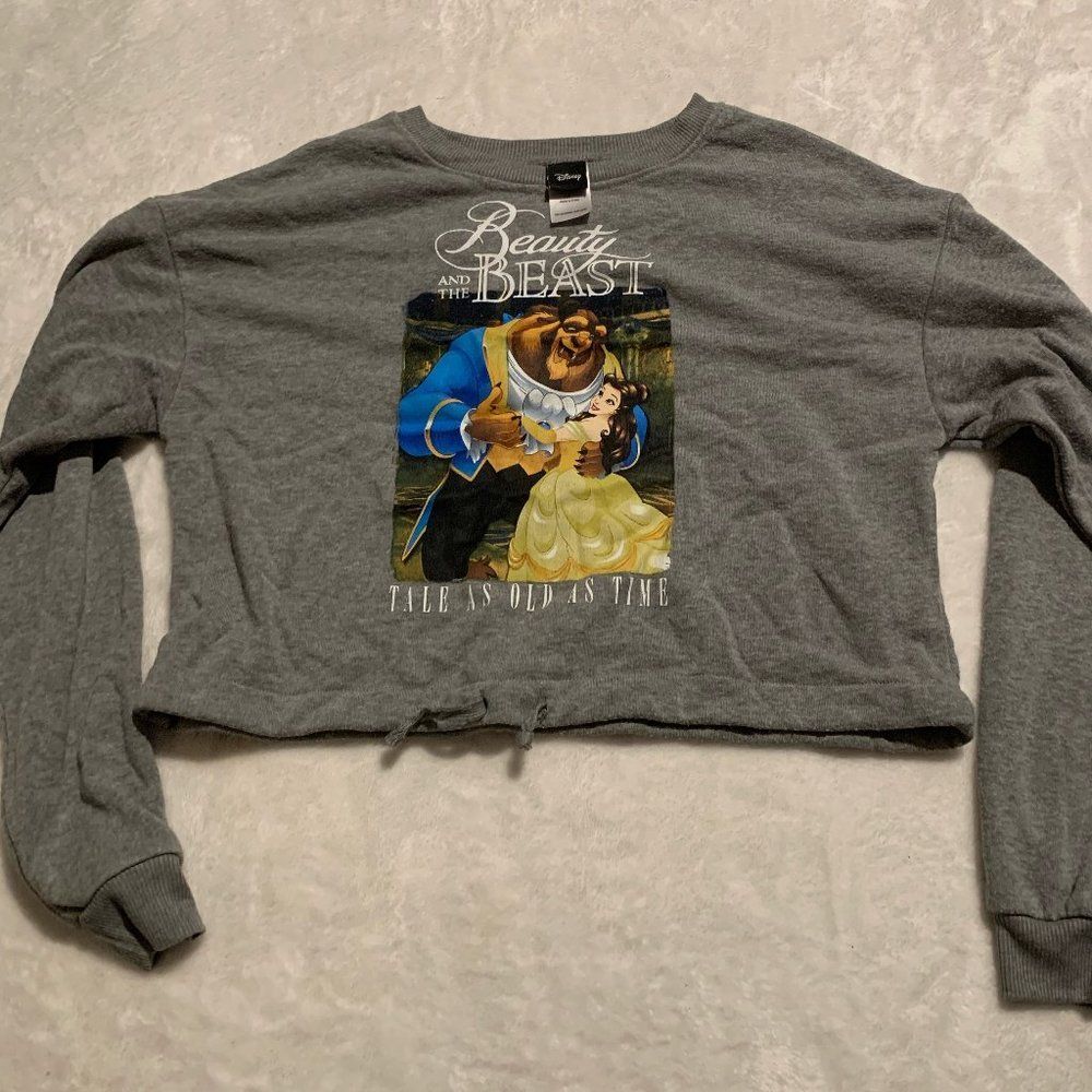 Disney cropped long sleeve S